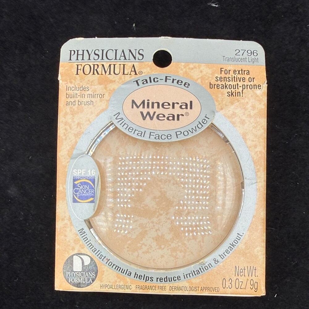 Physicians Formula Mineral Wear Translucent Light Mineral Face Powder
